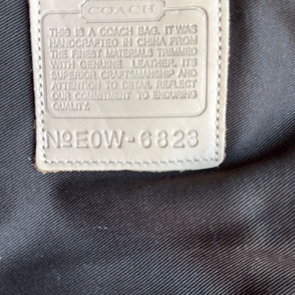 Tan and Cream Monogram Shoulder Bag - Picture 3 of 8